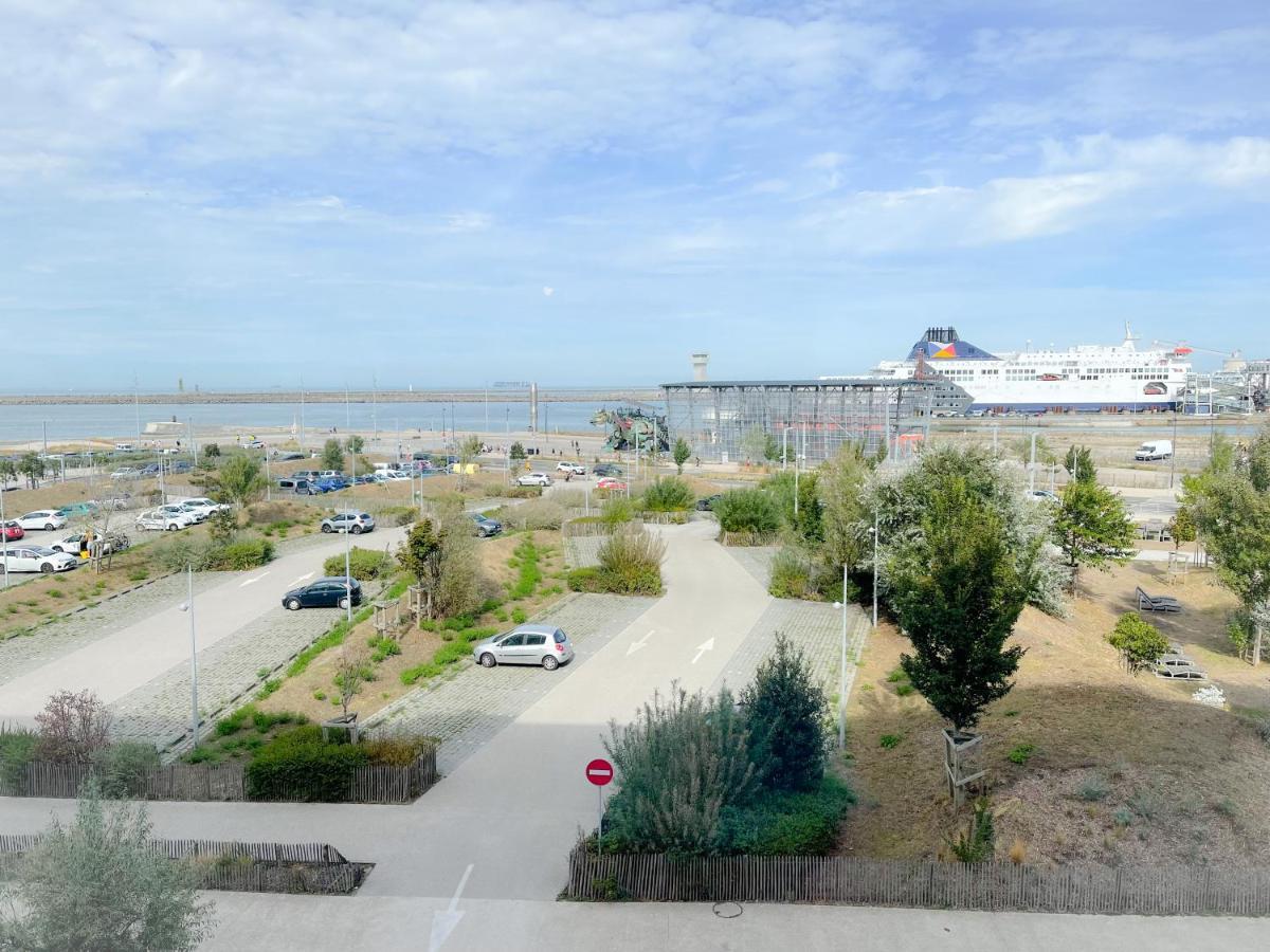L'Escapade, Studio Avec Vue Mer Calais Exterior foto